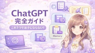 ChatGPT完全ガイドの要点である設定と安全とズレ直しとテンプレを示すアイキャッチ
