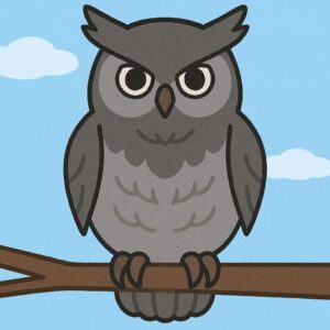 黒板の前でハロー効果をやさしく説明するもこあい先生の講義風イラスト。温かい教室の雰囲気。