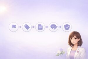 AI掻çšã®5æé ãšåŸ©åž°ã®èãæ¹ãç€ºãæŠå¿µããžã¥ã¢ã«