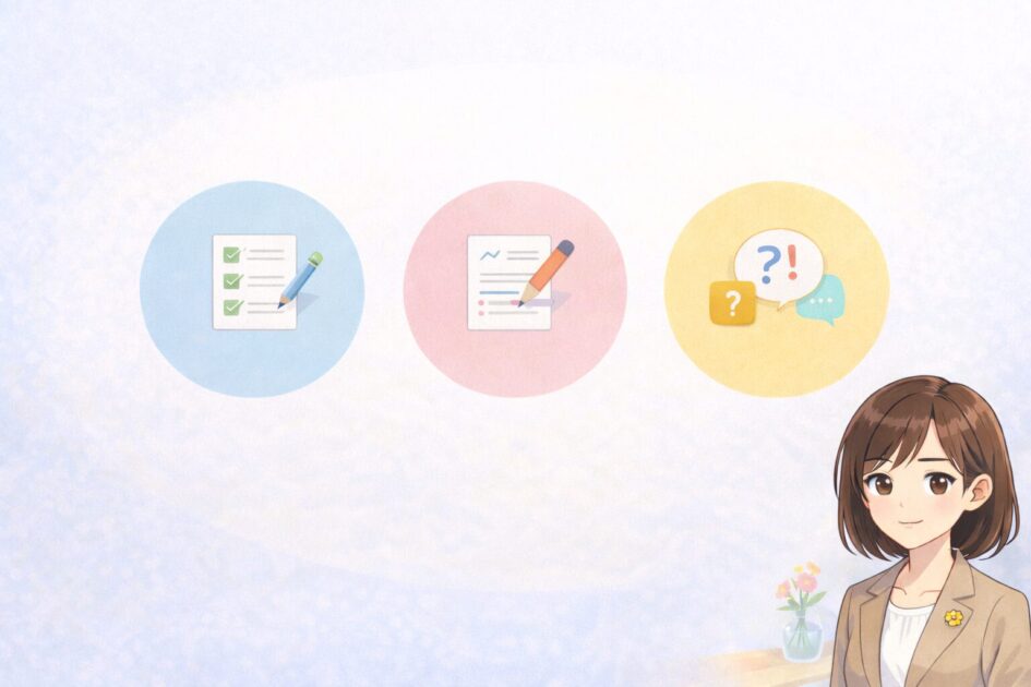 ChatGPTを構成整理と推敲など下書き支援に使うイメージ図