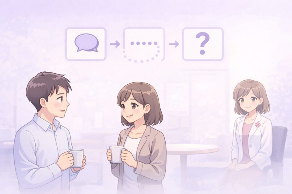 éè«ã§æ²é»ãçžã¥ã¡ã§åã£ãŠè³ªåã«ã€ãªããæµãã瀺ãå³