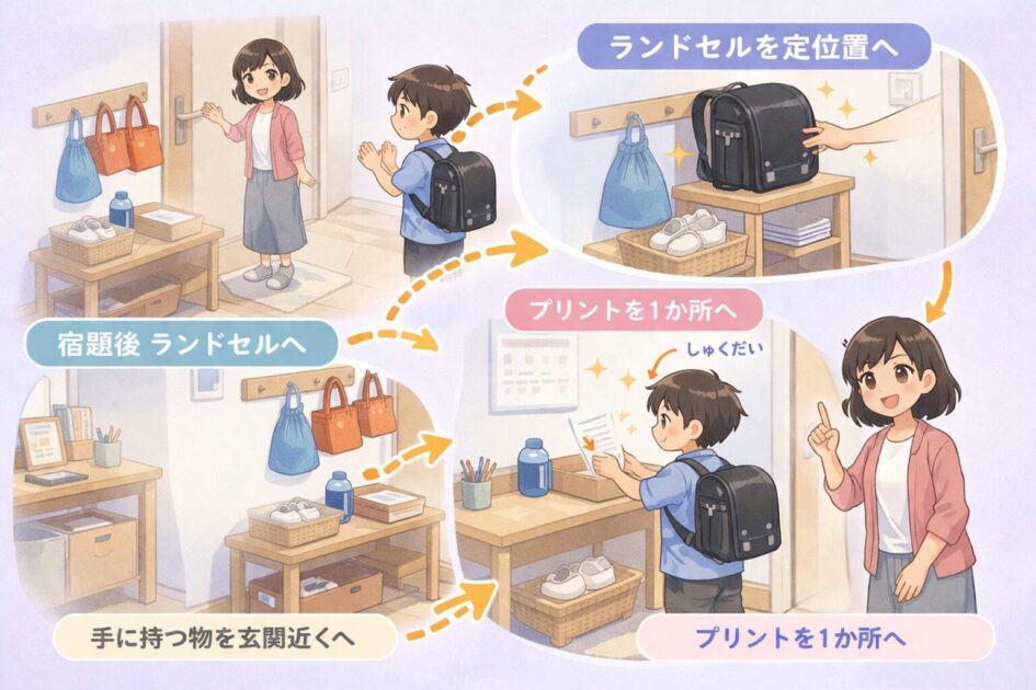 åž°å®
åŸã«ã©ã³ãã»ã«ãããªã³ããæã«æã€ç©ãå®äœçœ®ãžçœ®ããŠç¿æã®å¿ãç©ãæžããæµããããããå
çãšå¥å€ªã§ç€ºããæ¿çµµ