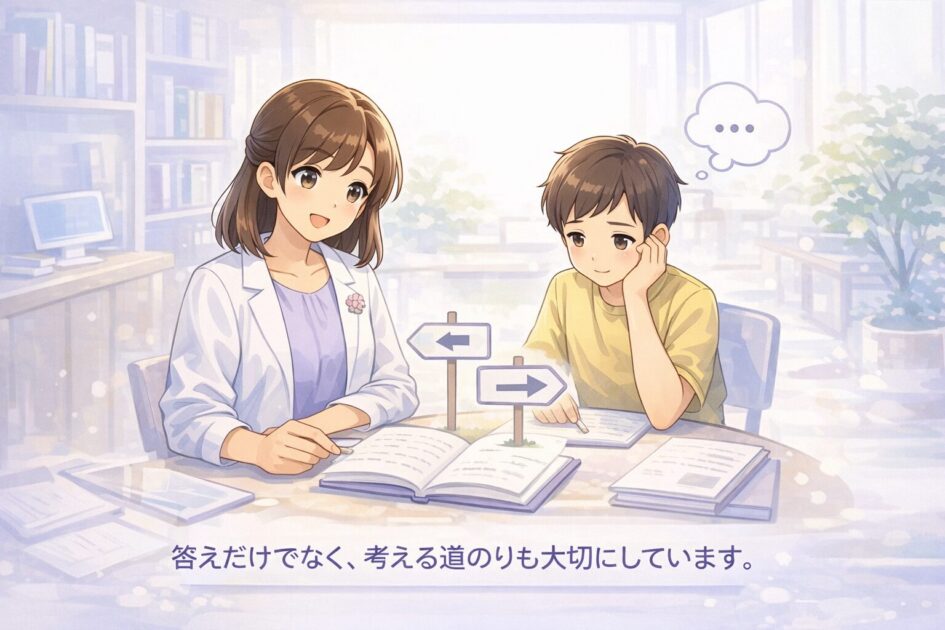 今の自分に近い入口をひとつ選べばよいことを示すブログ案内の挿絵