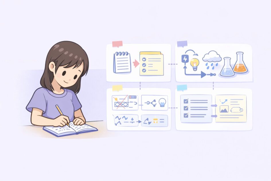 æµåãçç§ã®è³ªååã«åŠå¹Žãšåå
ãšã€ãŸãããšèŠããæµããæŽçããŠããæ¿çµµ