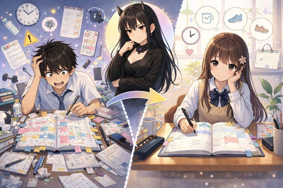 ๅฅๅคชใฎ็ก็ไบๅฎใจๆตๅญใฎ็ถใไบๅฎใๅทฆๅณใงๆฏ่ผใใใขใใก่ชฟใฎๆฟ็ตต