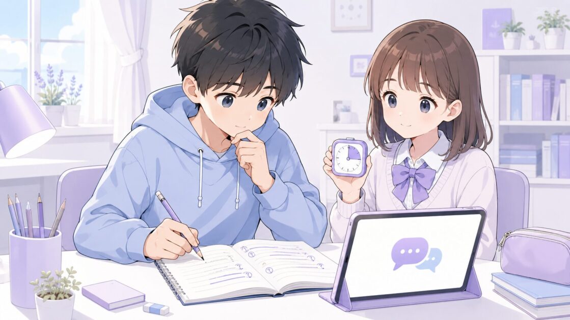 AIに質問する前に問題文・分からない場所・入口途中出口のどこで止まっているかを1分確認する図